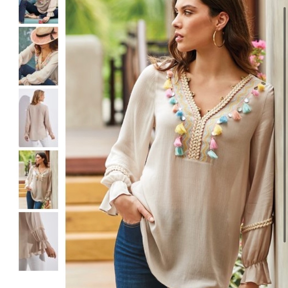 NWT Soft Surroundings Clementine tunic - Picture 1 of 10